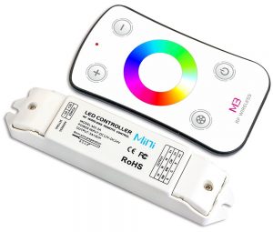 Set afstandsbediening LED verlichting meerkleurig